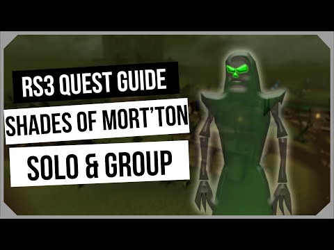 RS3: Shades of Mort'ton Solo / Group Quest Guide - Ironman Friendly - RuneScape 3
