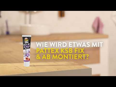 Pattex Kleben Statt Bohren Fix & Ab - Entfernbarer Kleber |Wie Fix & Ab entfernen?