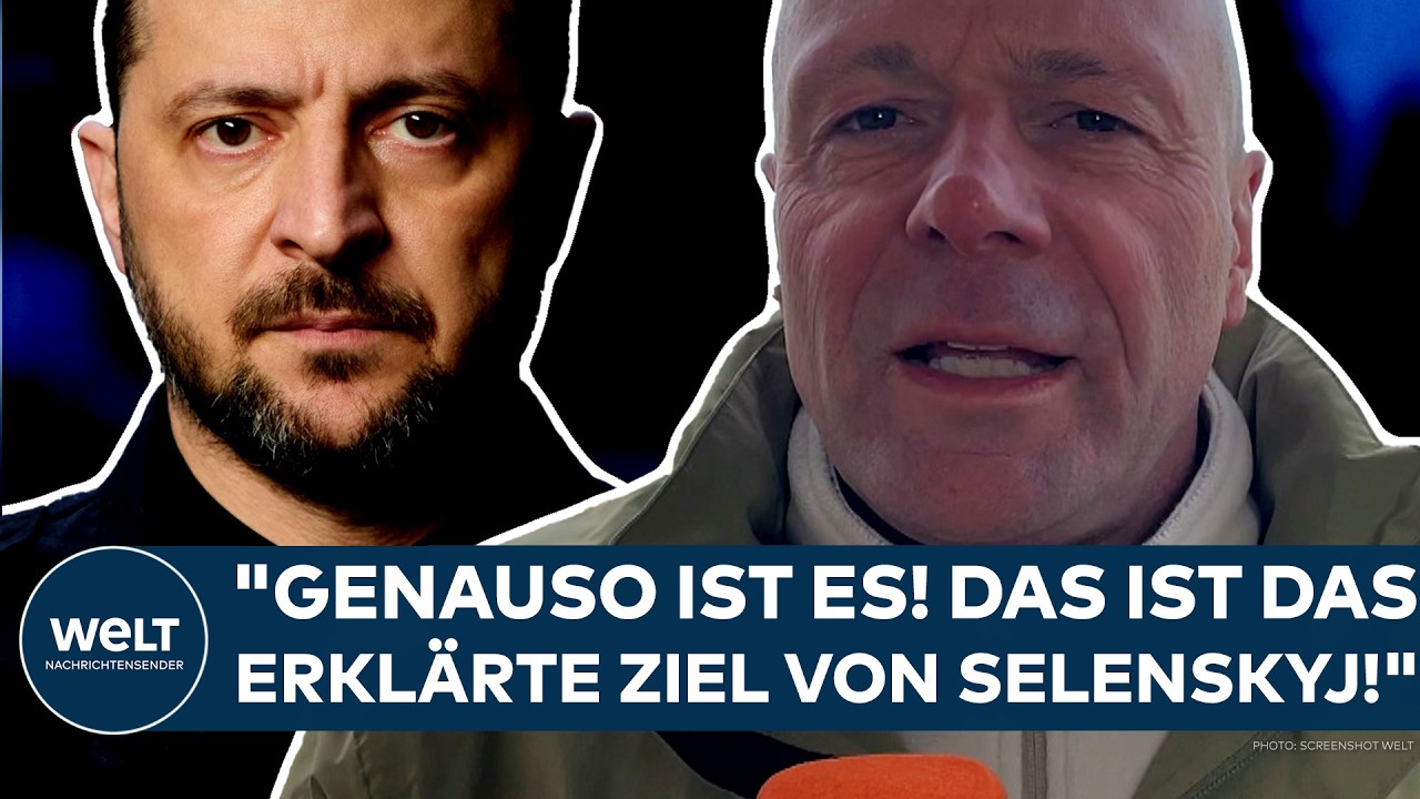 PUTINS KRIEG: "Genauso ist es! Das ist das erklärte Ziel von Selenskyj!" Jetzt erhöht er den Druck!
