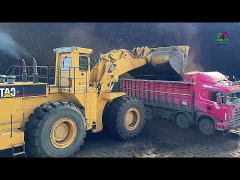 One-Pass Loading with Caterpillar 992C Wheel Loader at a Massive Mine | S.G.M Melidis