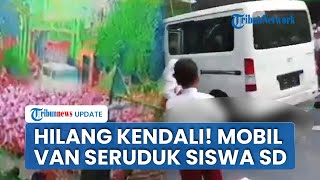 Detik-detik Mobil MBG Hilang Kendali, Seruduk Siswa SDN 01 Kalibaru, Korban Bersimbah Darah