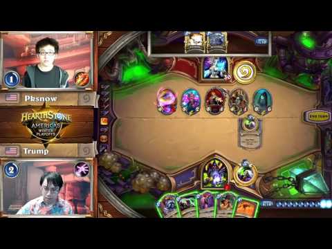 Pksnow vs Trump - Hearthstone Championship Tour Americas 2017 - Round 1
