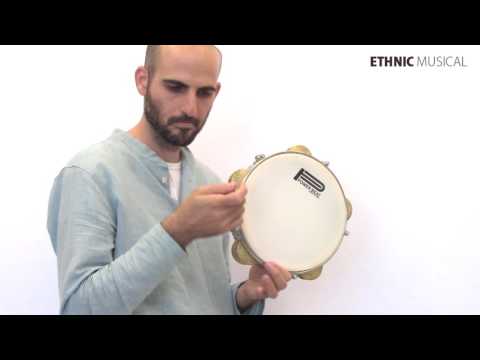 Professional Egyptian Riq Riqq Tambourine - Gawharet El Fan #3 - Hammered cymbals