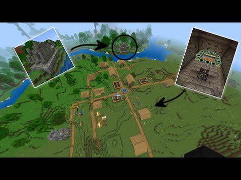 KAALA LegenD - Jungle Temple Stronghold Village / Minecraft 1.18 Seeds / Minecraft Bedrock Seeds / MCPE Seeds