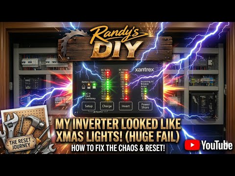 Fix Your RV Xantrex 458 Inverter Display: From Disco Lights to Fully Functional! 🚐💡