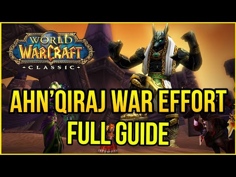 WoW Classic - Ahn'Qiraj War Effort | How much does it cost? | Full Guide
