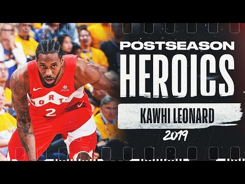 Kawhi Leonard's 🔥 2019 Playoff Run | #PostseasonHeroics