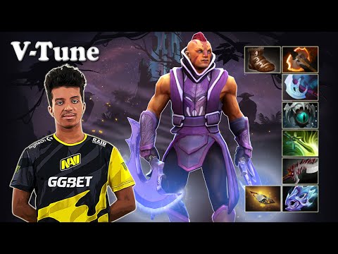V-Tune - AntiMage Safelane | Dota 2 7.30e Gameplay
