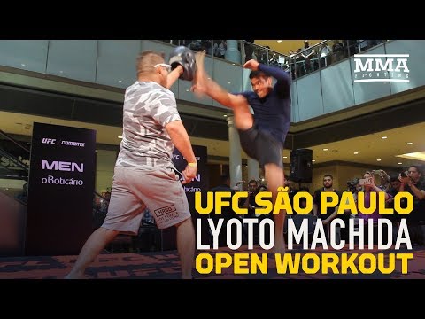 UFC Sao Paulo: Lyoto Machida Open Workout Highlights - MMA Fighting