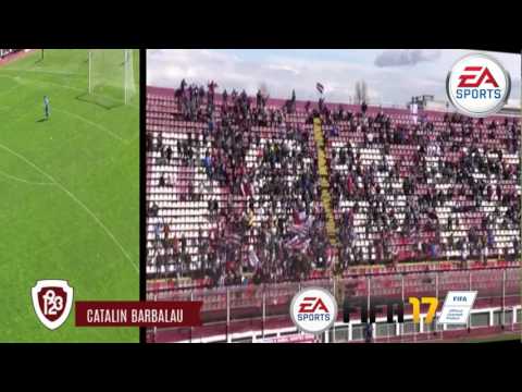 Catalin Barbalau - Golul cu CS Dinamo in stil FIFA 17