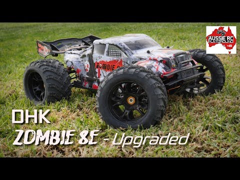 DHK Zombie 8e on 4S with servo upgrade