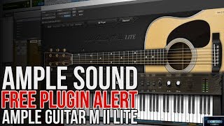 Video thumbnail for FREE PLUGIN ALERT | AMPLE GUITAR M II LITE by BenoniStudio