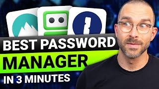 Best password manager in 3 minutes | My TOP picks for 2026