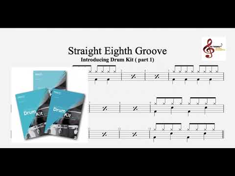 STRAIGHT EIGHTH GROOVE - Introducing Drum Kit TCL