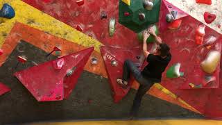 Bouldering indoor
