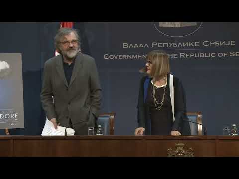 Beograd, konferencija za novinare povodom 15  Medjunarodnog filmskog i muzickog festivala Kustendorf