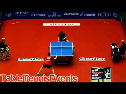 Robert Gardos Vs Liam Pitchford: Round 1 [European Championship 2012]