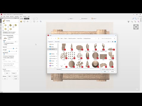 Model in a Dish Recess