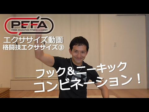 自宅でできる格闘技エクササイズ③：コンビネーション【PEFAエクササイズ】