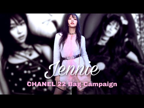 Jennie Chanel 22 Bag Campaign clips for edits (Twixtor Clips)