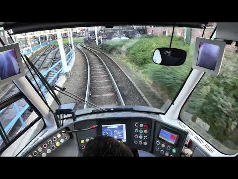 4K Cabview - Avenio tram to Scheveningen The Hague - line 9 - Netherlands Holland