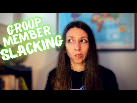 How to deal with people slacking off in group projects [for students]