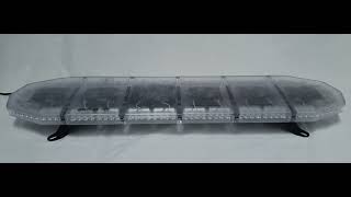 LED Majáková rampa 1517mm, oranžové LED světlo 12/24V