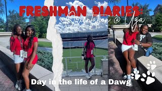 UGA FRESHMAN DIARIES: ORIENTATION VLOG + EXPLORING CAMPUS + MORE!!