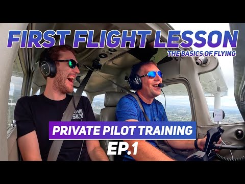 What Happens On The First Flight Lesson | The Making Of A Pilot Ep.1