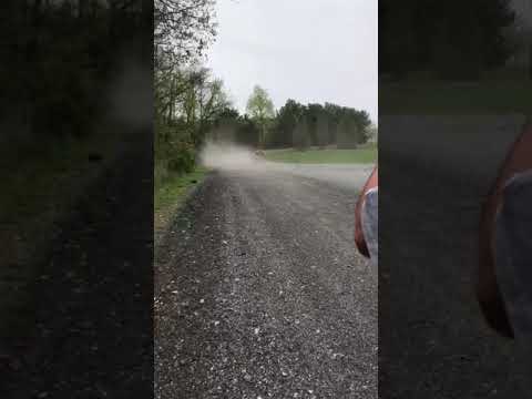 110hp 6wheeler race car test hit (half throttle)