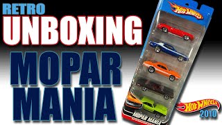 Retro Unboxing: Hot Wheels 2010 MOPAR MANIA 5-Pack!!