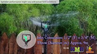 Single Wing Rotate Sprinkler