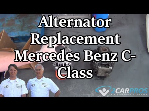 Alternator Replacement Mercedes Benz C-Class 2001-2007