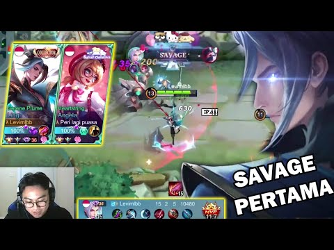 Ling Levimlbb SAVAGE PERTAMA Di Season Ini !! | Ling Fasthand Gameplay - Mobile Legends