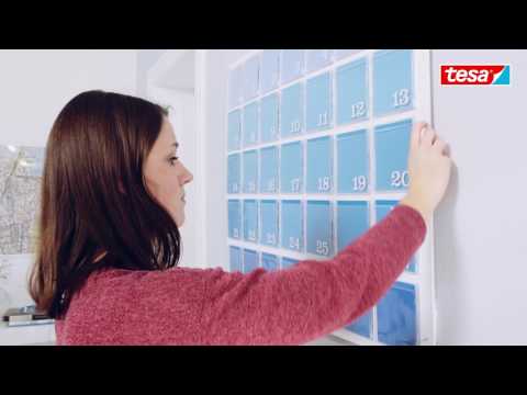 tesa DIY-Tipp: Wandkalender selbst gestalten