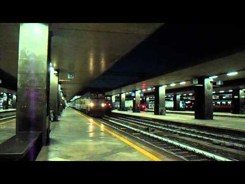 E656.099 in partenza con l' ICN 1955 Roma Termini - Siracusa/Palermo Centrale