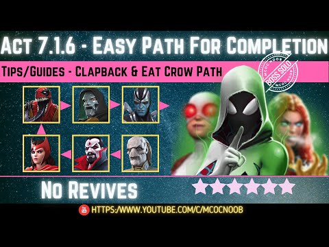 MCOC: Act 7.1.6 - Easy Path for Completion - Tips/Guides - No Revives - Story quest  (Book 2)