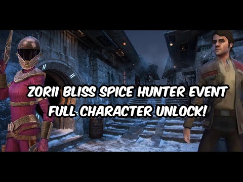 Star Wars Galaxy Of Heroes Unlocking New Character - Zorii Bliss! | SWGOH