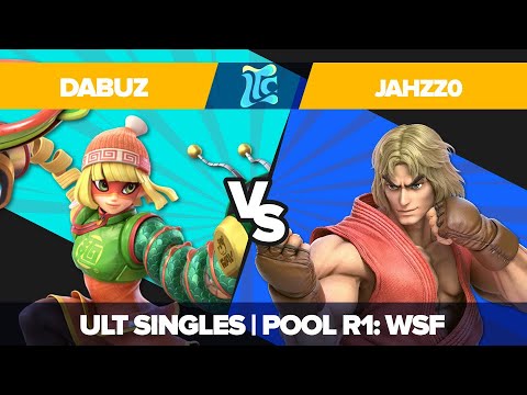 Dabuz vs Jahzz0 - Ultimate Singles R1 Pools: WSF - Low Tide City | Min Min vs Ken