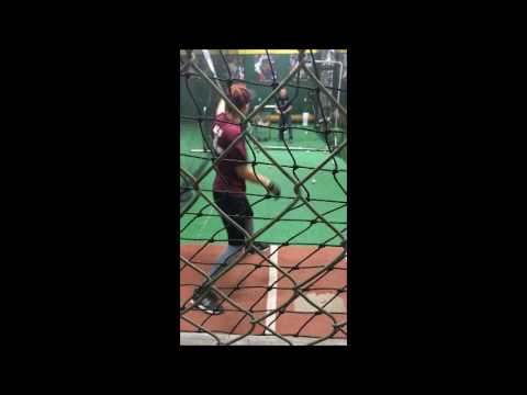 Travis Bowe batting cages #1