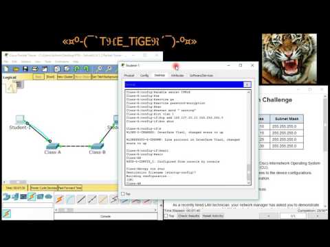 شرح مبسط ل Skills Integration Challenge - CCNA1 - 2.4.1.2