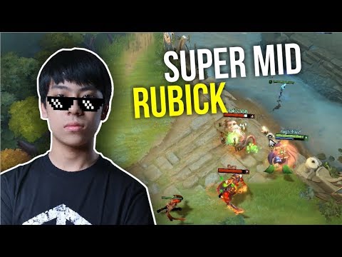 SUPER MID - Ana Rubick Amazing Steal Spell | Dota 2
