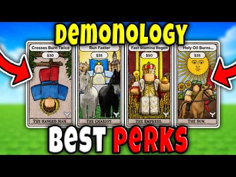 BEST PERKS to BUY FIRST in DEMONOLOGY Roblox