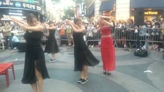 Elsie I'm Good @myeongdeong busking fancam