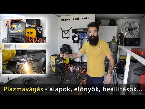 Plazmavágás, plazmavágó - alapok, előnyök, beállítások - ESAB Handyplasma