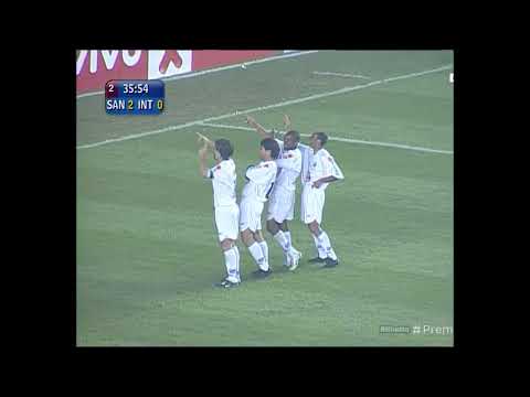 Santos 3 x 0 Internacional - Campeonato Brasileiro 2004