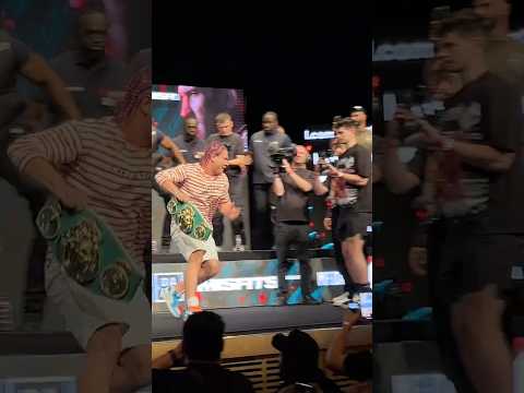 Natan Marcon STEALS Chase DeMoor’s belt #boxing #misfits22