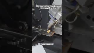 Máy Laser cắt sắt hộp trục Ironwood nạp phôi tự động 2000W