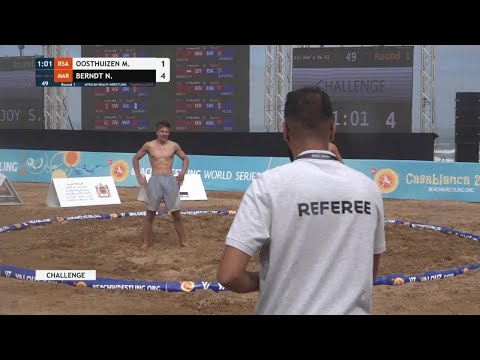 Michael OOSTHUIZEN (RSA) vs. Noah BERNDT (MAR) • Round 1 • Men's BW 65Kg