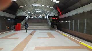 Siberia. Novosibirsk. Metro station Berezovaya Roscha Fragment А2